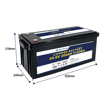 Beli Bely Energi kelas A 24v 200ah lifepo4 baterai Rv Solar Lifepo4 Baterai Laut Deep Cycle online manufacture