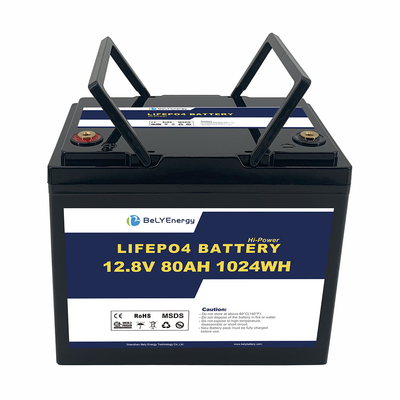 Beli Baterai Inbuit BMS 12V 80AH Lifepo4 Untuk Sistem Energi Surya Elektronik Kesehatan online manufacture