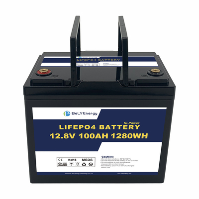 Beli Bely Energy Baterai 12V 100AH LiFePo4 untuk stasiun komunikasi RV online manufacture