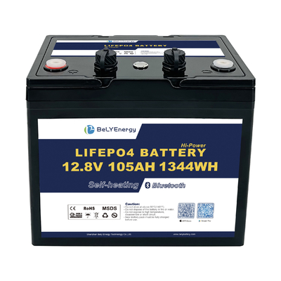 Beli Sistem Energi Surya 12v 105ah Baterai Lifepo4 Disesuaikan Dengan Antarmuka CAN RS485 online manufacture