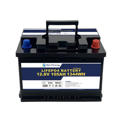 Beli Deep Cycle Rechargeable 12v 105ah Lithium Battery Untuk Solar Power System Energi Penyimpanan online manufacture