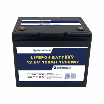 Beli IP65 Waterproof 3.5V Cells Balancing Lithium Battery 12V100Ah Baterai Surya Lithium online manufacture