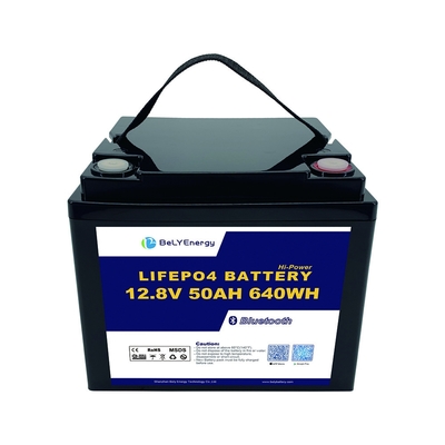 Beli Mudah dibawa untuk perahu memancing 12V 50AH LiFePo4 baterai dengan dan Smart BMS online manufacture