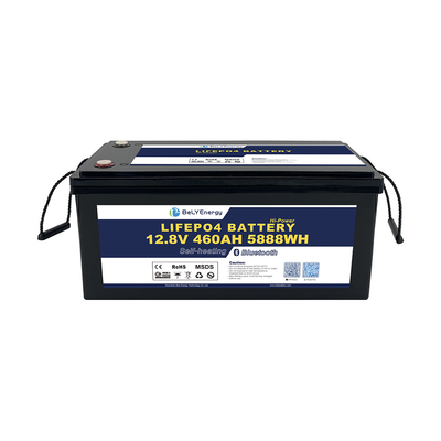 Beli Hi Kapasitas 12V 460AH LiFePO4 Lithium Baterai dengan 200A saat ini BMS Dengan BT Dan pemanasan diri online manufacture