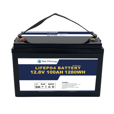 Beli Baterai LiFePo4 12V Kapasitas 100AH Smart BMS dan Penggantian Mudah online manufacture