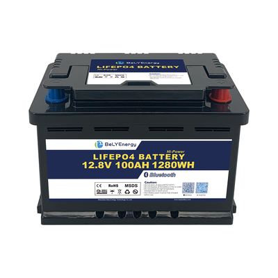 Beli Baterai 12V 100Ah LiFePO4 dengan sertifikasi UL1642 UN38.3 dan H6 DIN Case online manufacture