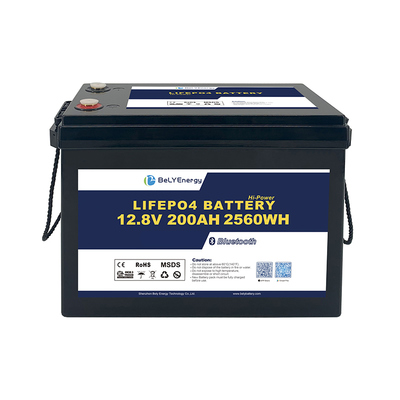Beli 12V200AH Deep Cycle Lithium Battery Advanced Technology ≤10mΩ Impedance 0-60C Charge Temperature Range online manufacture