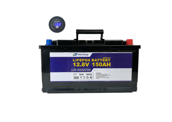Beli Cadangan Baterai Lithium Kereta Golf 12V 150Ah yang Disesuaikan Untuk Elektronik Rumah Tangga online manufacture