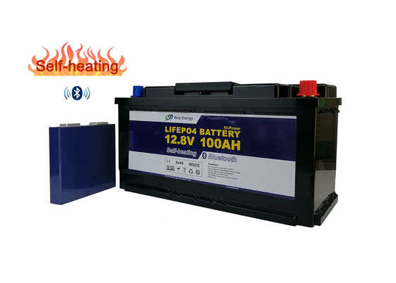 Beli 12V 100 Amp Hour Baterai Lithium Suhu Rendah Mobile Home Battery online manufacture
