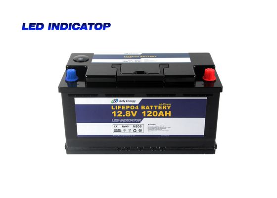 Beli Boats Submarine Lithium Ion Battery Lifepo4 Battery 12V 120Ah Dengan Tampilan LED online manufacture