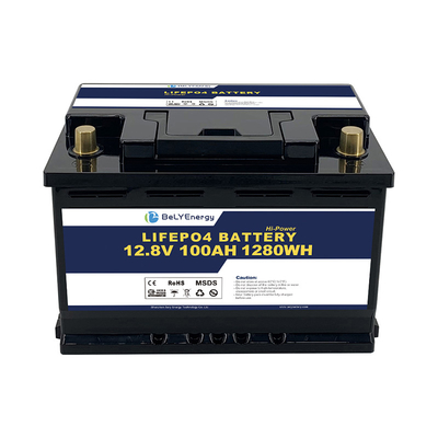 Bely Energy 100AH 12V LiFePo4 Baterai Deep Cycle Rechargeable Untuk UPS