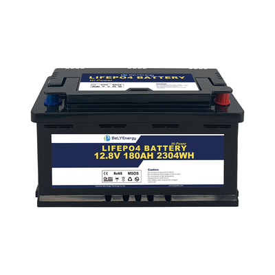 RV LiFePO4 Baterai untuk penyimpanan energi 12V 180AH versi standar
