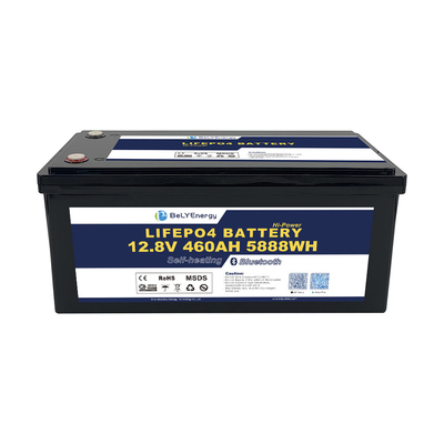 LiFePO4 Lithium Baterai 12V 460AH dengan arus 200A BMS dengan BT dan pemanasan diri