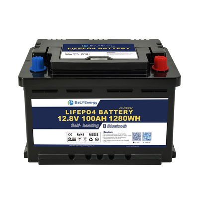 Portable High Quality Customization 3000 Siklus LiFePO4 Baterai 12V100Ah Untuk Perahu