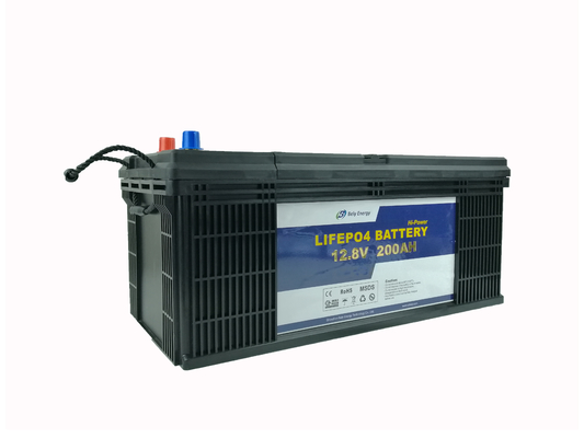 UN38.3 3000 Siklus Baterai Lifepo4 12V 200Ah Untuk Penyimpanan Energi Surya