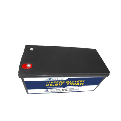 Paket Baterai Li Ion Isi Ulang 150Ah Paket Baterai Lifepo4 25,6 V Tanpa Gangguan