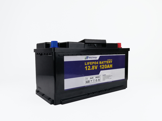 Baterai Lithium Penyimpanan Energi Bely Grade A 12V 120Ah 1536Wh