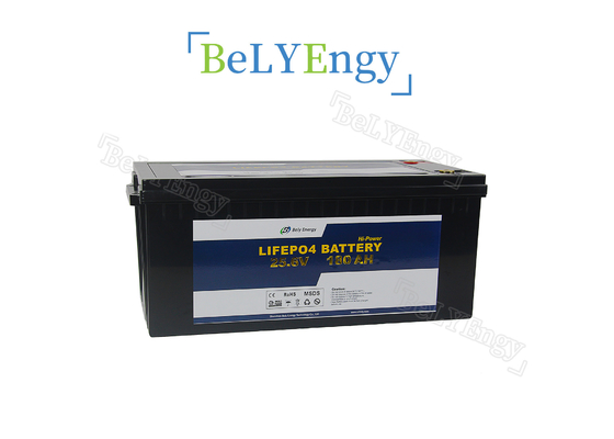 180Ah 24V Lithium Ion Battery Pack 25.6V Deep Cycle Battery Untuk Trailer Perjalanan